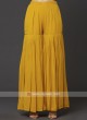 Yellow Color Sharara Suit